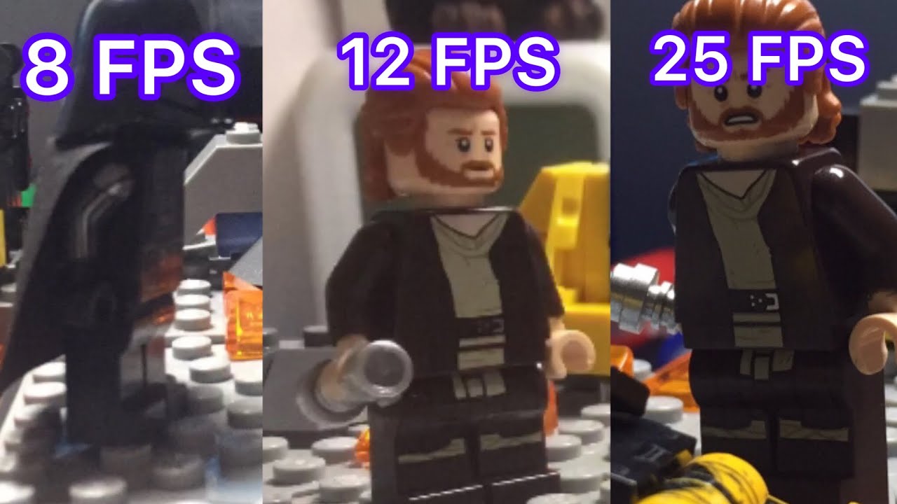 (Stop motion test) 8 FPS Vs 12 FPS Vs 25 FPS