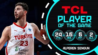 Alperen Sengun 24 Pts, 16 Reb Does It Again As Tur Beat Swe At 2025 Round Of 16