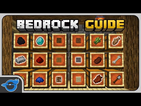 First STORAGE SYSTEM: Staying Organized | Bedrock Guide 008 | Survival Tutorial Lets Play