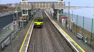 Class 8300 Dart train number 8317 - Booterstown Station