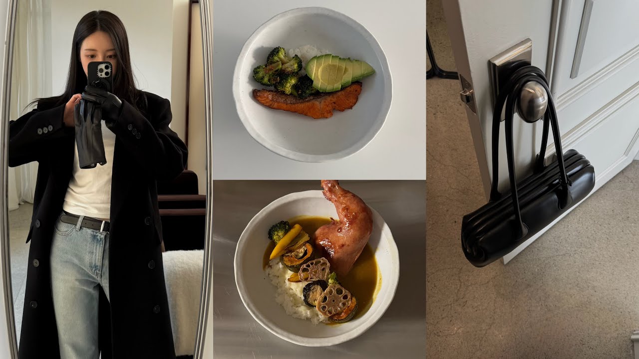 Vlog. 요즘 메이크업. 건강식단. 한남동 나들이. 삿포로 스프 카레🍛₊˚ෆ