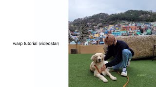 Warp Transition | Videostar tutorial