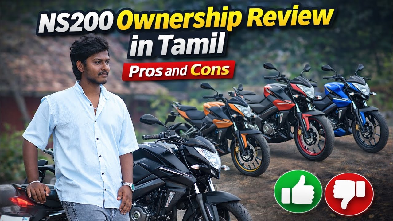 NS200🚀Ownership Review💥தமிழ்♥️|| Myself Manoj💕|| 