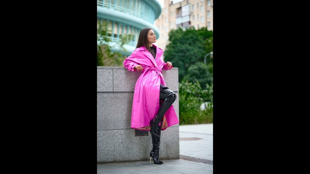 Образ с женскими кожаными сапогами || лучшие кожаные сапоги || сапоги на высоком каблуке из искус...