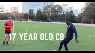 Individual Center back training | 17 Year Old Australian CB | Olantekkers