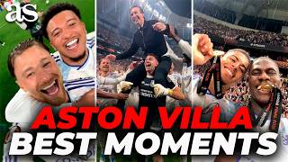 Best Moments Of Aston Villas Europa League Celebration Unai Emerys Fifth Trophy