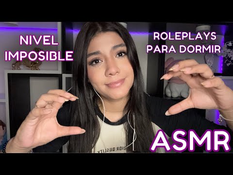 ASMR ESPAÑOL / DUERME COMO un NIÑO con mis ROLEPLAYS relajantes (formato vertical) NIVEL DIFÍCIL