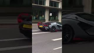 Lamborghini Sian in London  LOUD!