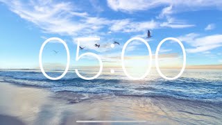 5 Minute Timer - Ocean Ambience