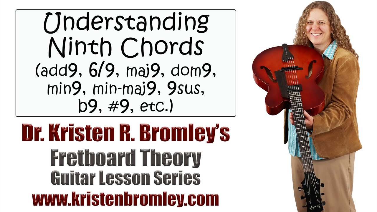 Understanding Ninth Chords (add9, 6/9, maj9, dom9, min9, mM9, 9sus, b9, #9, etc.) - Theory 29