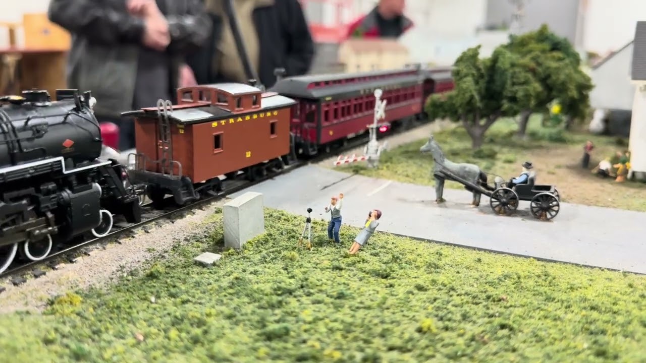 HO Strasburg Model Railroad C&O 614 Greenberg Train Show Oaks Pa January 2026