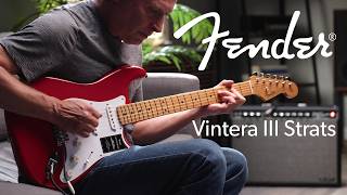 Fender Vintera Iii Late '50s And Early '60s Stratocasters | Crutchfield
