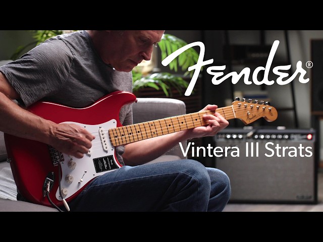 Fender Vintera III Late '50s and Early '60s Stratocasters