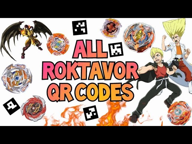 TURBO SPRYZEN S4 QR CODE + ALL SPRYZENS BEYBLADE BURST TURBO APP QR CODES 