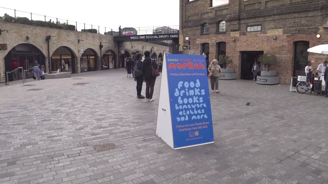 Lower Stable Street Market Kings Cross London UK 30 April 2022