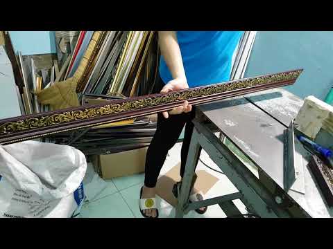 Hướng dẫn cắt khung phủ bì dài 1m2