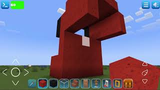 Realmcraft 🧨 Survival Game #blockcraft Among Us Art 🎮 Simple Noob House Building Tutorial #pixelart screenshot 5