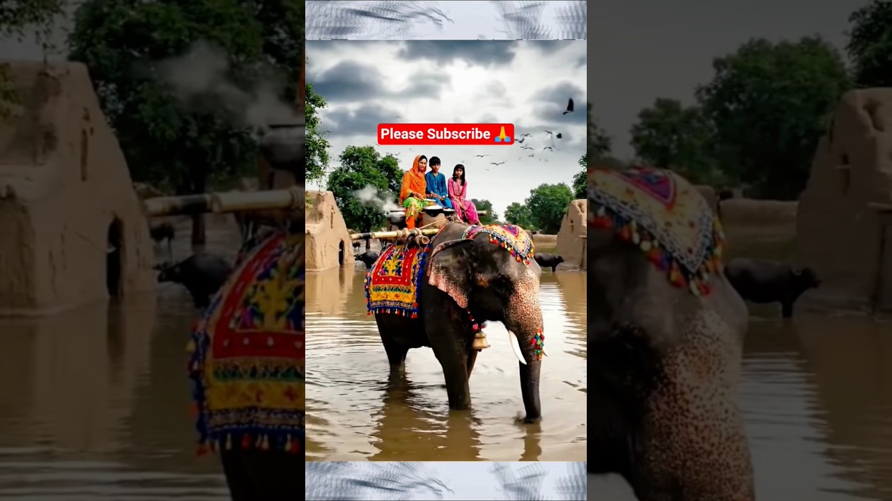 Flood Rescue 2025: Royal Ride to Safety🐘 👑 