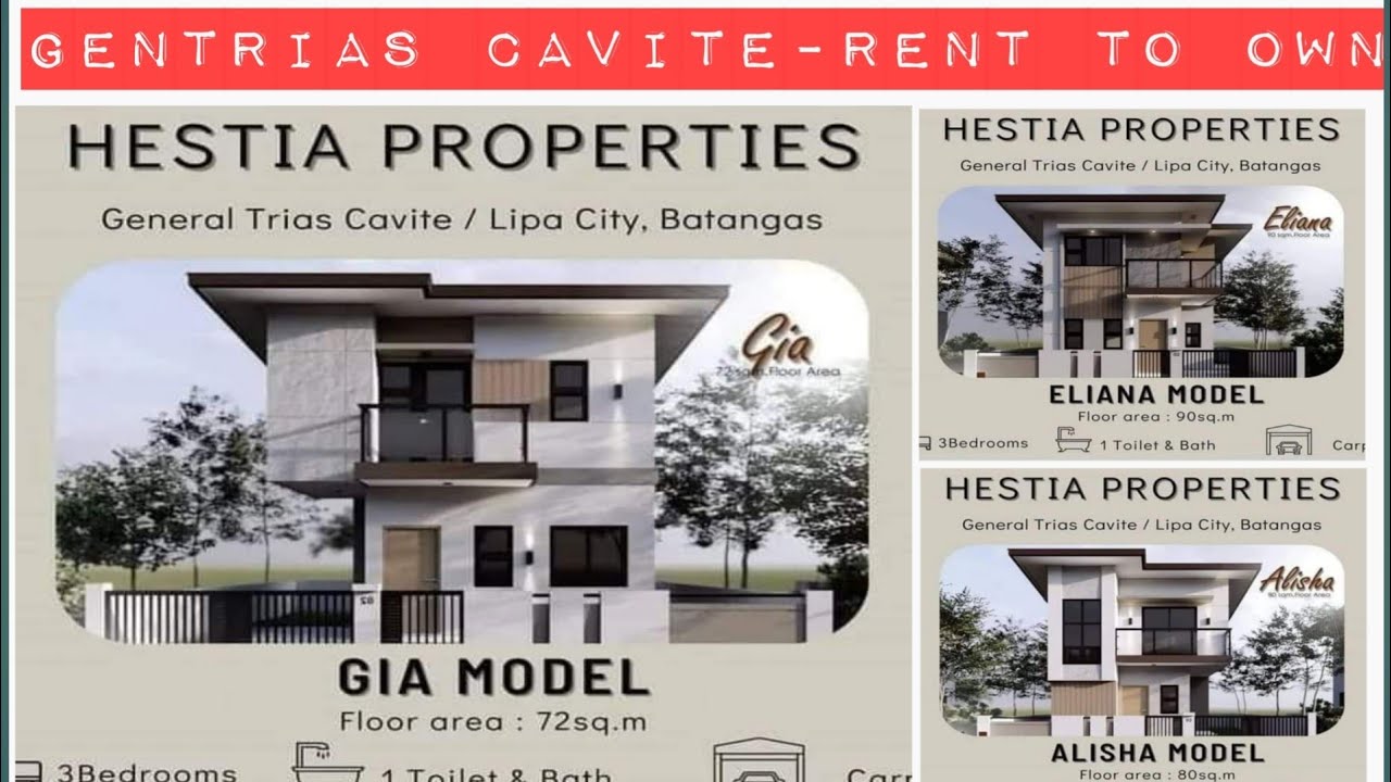 Single Detached Located in Holiday Homes Gentrias Cavite / GIA UNIT by jelica Replagao 