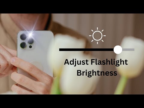 How to Adjust Flashlight Brightness on iPhone