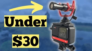 The Best Budget Vlogging Mic for your insta360 ONE R, ONE X2 and Sony ZV1