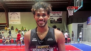 Javier Bautista Tarzan En El Tbs De Tamboril Con El Equipo De Canca