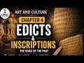 Art and Culture Chapter 4 | Edicts & Inscriptions Explained | UPSC Preparation#UPSC #UPSCPreparation