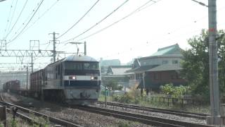 JR貨物 2087レ 代走 【押太郎】 EF210 302号機 西明石~大久保間 2013年11月