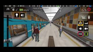 Subway simulator 3d _ มาขับรถไฟใต้ดินกัน- achiravich marerngsit screenshot 2