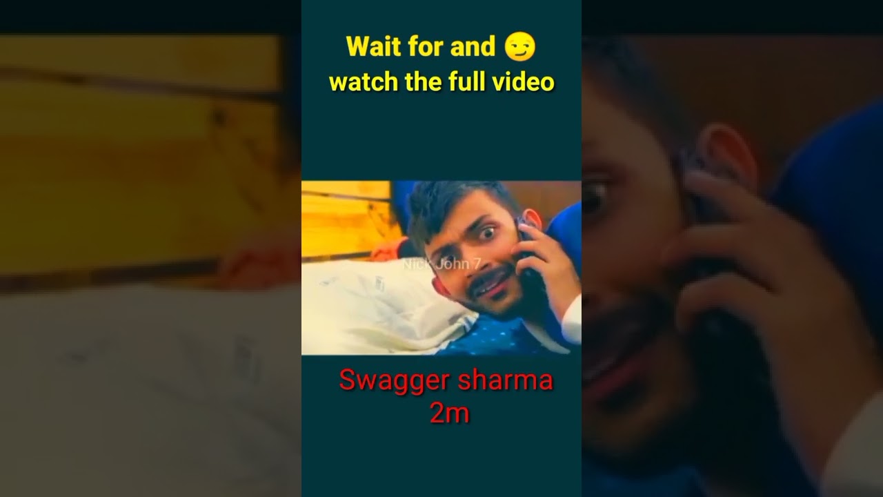Swagger sharma new funny video 