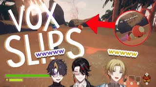 Vox's endless jellyfish slips during the Luxiem PEAK Collab [NIJISANJI EN | Luca | Shu | Vox ]