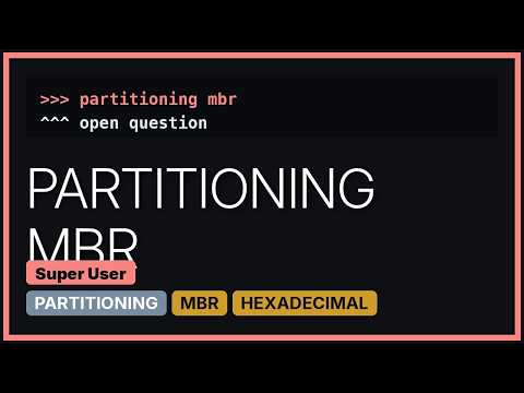 How do you read a HEX partition table? (2 Solutions!!)