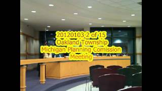 20120103 2 of 15 OAKTWNSHP Planning Comission