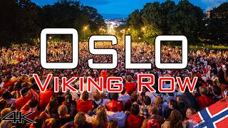 Norway Beats Brazil 2-1! 10,000 Fans Celebrate Viking Row in Oslo 🇳🇴