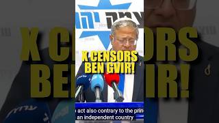 Twitter Censors Ben Gvir's Genocide Tweet