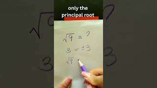 You've been misled about SQUARE ROOTS! #mathshelp #igcsemaths #satmathtips #shorts #viralmaths