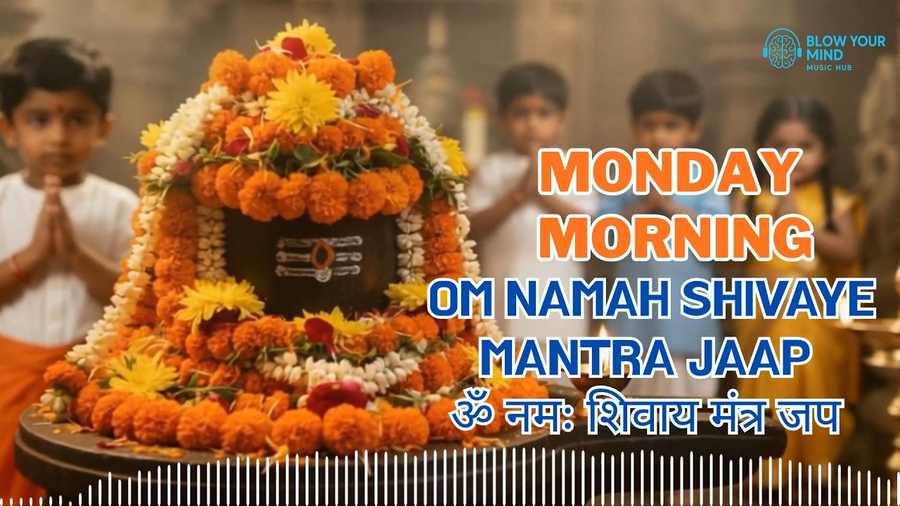 Om Namah Shivaye mantra jaap | ॐ नमः शिवाय मंत्र जप | Monday Morning