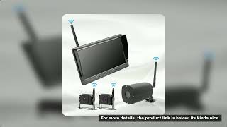 10inch IPS Screen Monitor + 30x optical zoom wireless Camera +2 small wireless camera crane/tower cr