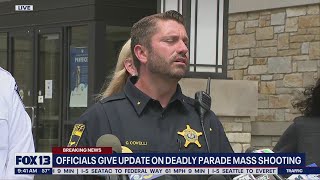 Officials give update on deadly parade shooting in Illinois | FOX 13 Seattle