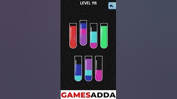 Water Color Sort Level 115 Solution