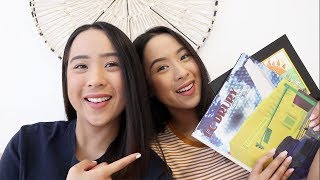 Reacting To Our Old School Yearbooks! | The Caleon Twins