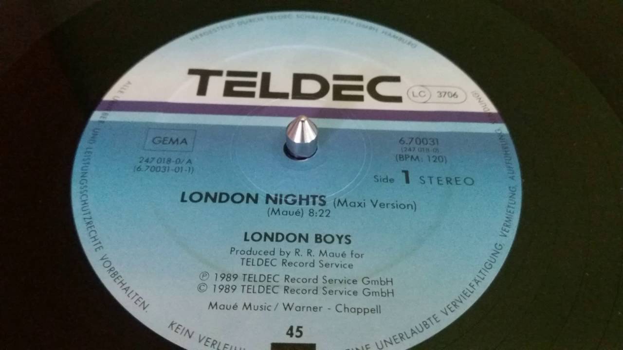 London Boys ‎– London Nights (Maxi Version) - YouTube