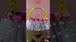 DIY Flower girl basket