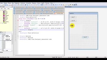 Notepad++. Plugins. PML Form Designer (uPMLFormDesigner v1.0.1)