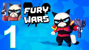 Fury Wars Online shooter Gameplay Walkthrough Part 1 (IOS/Android)