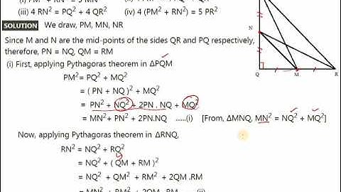 Class 9 ICSE Pythagoras Theorem |Part 3|