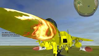 Test BF2 jet rolling damage