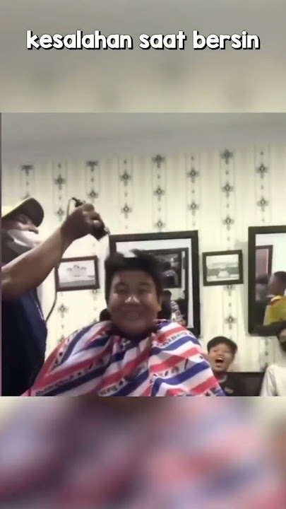 tetap hati hati, bahaya bersin sembarangan #bersin #potongrambut #salon