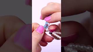 How To Make Crystal & Pearl Earrings / How to make easy Jewelry