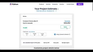 Kitchen Renovation Estimator Process - Kukun